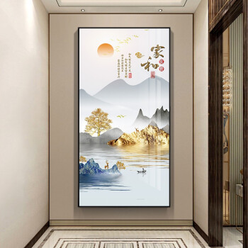 中式家居进门处挂什么画好好易从网为您总结