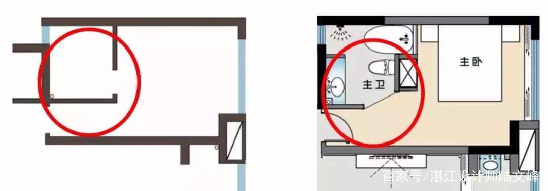 （李向东）主卧卫生间门对着床的风水设计大忌